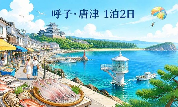 朝市だけじゃない！呼子・唐津を満喫する1泊2日観光モデルコース